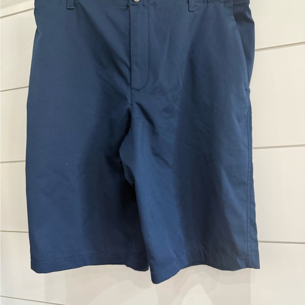 Under Armour Navy Flat Front Shorts